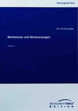 Dr. Ptere Hanke, Werbetexter und Ghostwriter aus Frankfurt